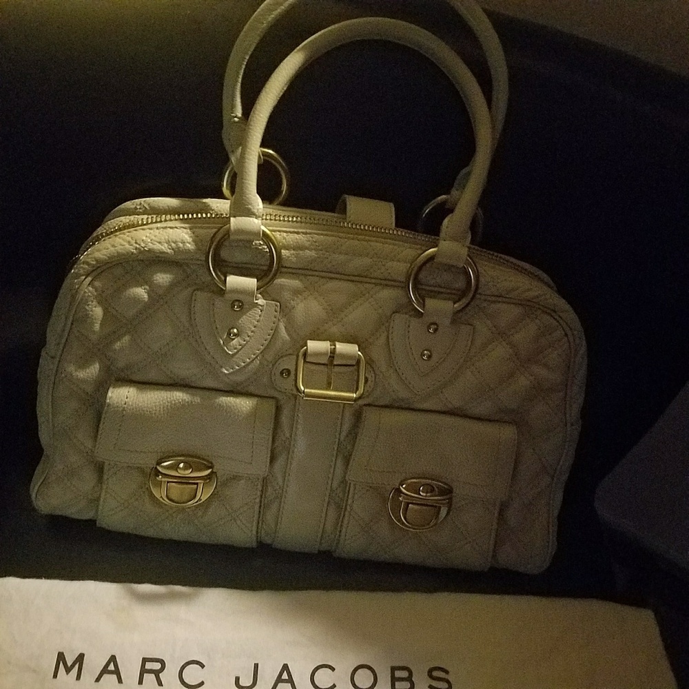 Authentic Marc Jacobs quilted satchel